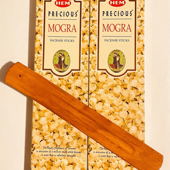 HEM Mogra Incense Sticks Two Boxes 100 Grams each box 200 Grams Total - Picture 1 of 5